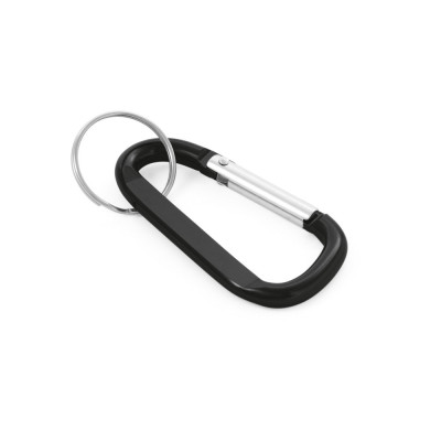 MATTHEW. Aluminium carabiner with keyring